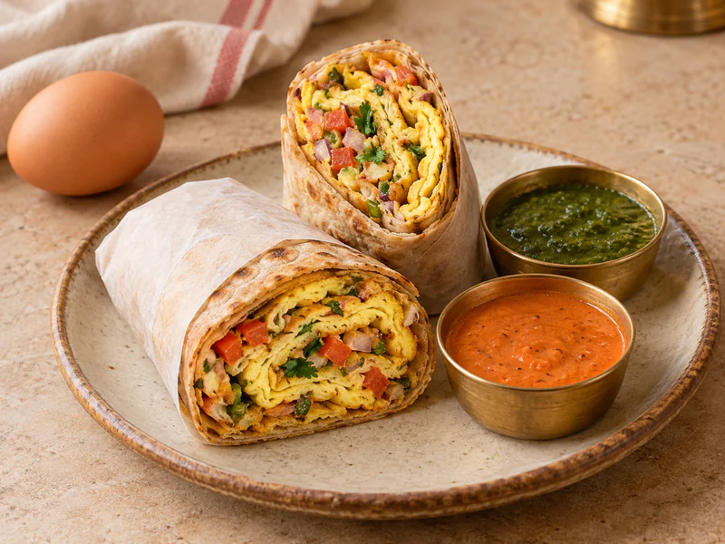 Egg Omelette Frankie